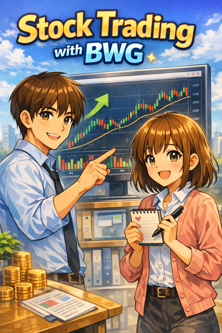 การ์ตูนหุ้น BWG: เรียนรู้การลงทุนไปกับพี่มินและน้องมายด์